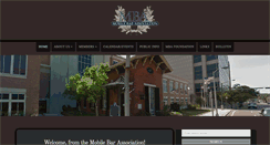 Desktop Screenshot of mobilebarassociation.com
